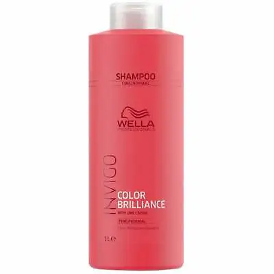 £16.60 • Buy Wella Professionals Invigo Brilliance Shampoo 1000ml/1L Fine To Normal FREE P&P
