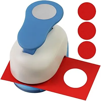 Circle Hole Punch For Craft Sizeout 1inch Paper Punch Shapes Craft Lever Punch H • $14.39