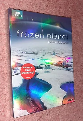 Frozen Planet - The Complete Series DVD NEW David Attenborough (2011) BBC • £3.25