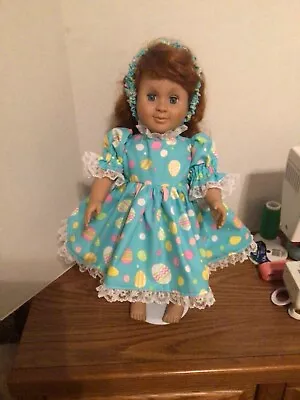 Easter Dress And Matching Headband Fit American Girl & 18” Doll • $12.50