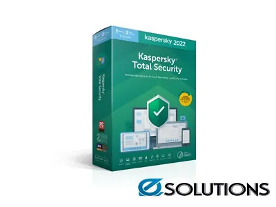 Kaspersky Total Security - 5 Device 2 Account 1 Year License Key 2023 • $59.99