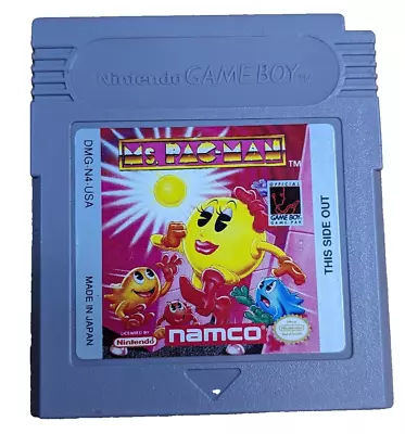 Ms Pac-Man (Nintendo Game Boy 1993) Authentic Tested & Working • $7.58