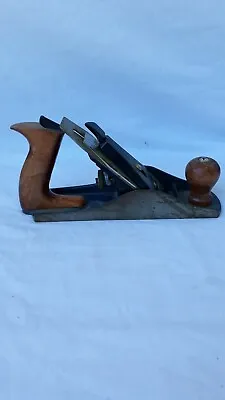 Used Vintage Wood Plane Stanley ? Millers Falls ? 9 3/4 Wood Plane Made In USA • $24