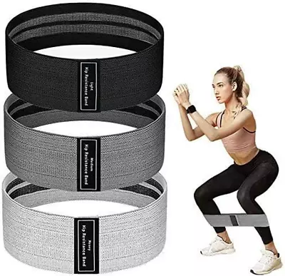 Resistance Bands For Legs And Butt JR INTL Fabric Workout Bands Exercise Re... • $27.23