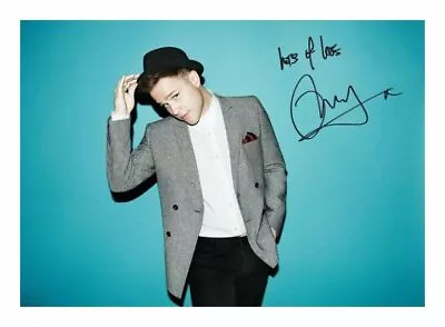 Olly Murs Autograph Signed Pp Photo Poster • £6.89