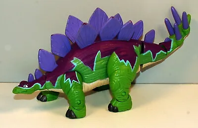 2004 Green Stegosaurus 10  Mattel Imaginext Dinosaur Action Figure • $3.99