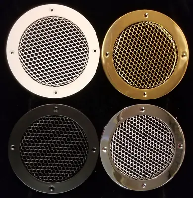 £14.99 • Buy Heavy Duty Brass Ceiling Vent, Mushroom Vent Cover Grill Narrowboat Canal Marine