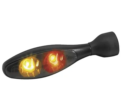 Kuryakyn 2534 Black Micro 1000 Rear Mount Turn Signal Marker Light 4 Wire Harley • $101.69