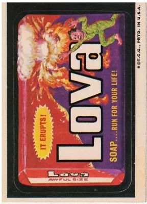 1974 Topps Original  Wacky Packages 3rd Series Lova • $2