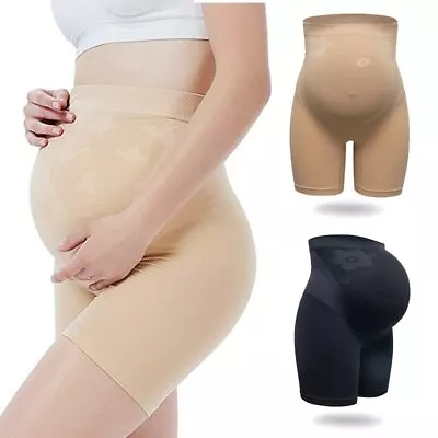 £14.79 • Buy Women Maternity High Waist Support Pants Shapewear Pregnancy Thigh Body Shaper