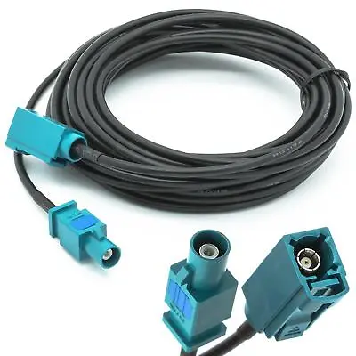 Car Car Antennas Cable FAKRA (m) Male To FAKRA (f) Female RG174 Z Adapter • £9.49