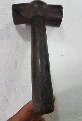 Vintage Hammer Nice Shape Blacksmith Working Tool Metal Original Wood Handle  • $28