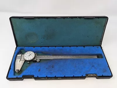 Mitutoyo 505-644-50  8 Inch Dial Calipers  .001  Japan With Case - Works Great. • $49.90