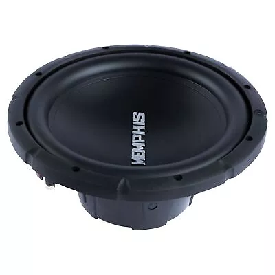 Memphis Audio SRX1244 12  Street Reference Dual 4-Ohm Subwoofer - 250 WRMS • $62.45