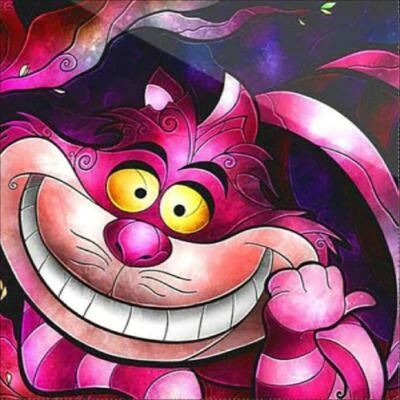 $11.66 • Buy SALE...30cm X 30cm...5D DIAMOND PAINTING..DISNEY CHESHIRE CAT..full Drill 