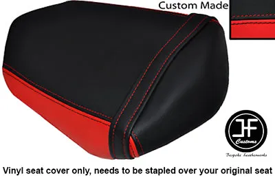 Black & Red Vinyl Custom Fits Suzuki Gsx 1300 B King Bk8 07-12 Rear Seat Cover • $123.28