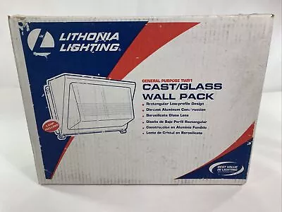 Lithonia Lighting Wallpack 150W Metal Halide Multi-Tap Ballast Lamp Included • $74.99