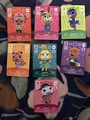 $4.99 • Buy Nintendo Animal Crossing Amiibo Cards
