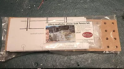 Brennans O Scale Ultra Realistic Chaink Link Fence Kit • $25