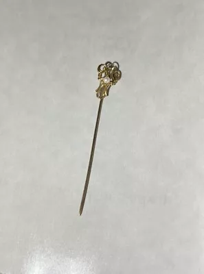 Antique 10K Gold Stick Pin Art Nouveau?￼ • $125