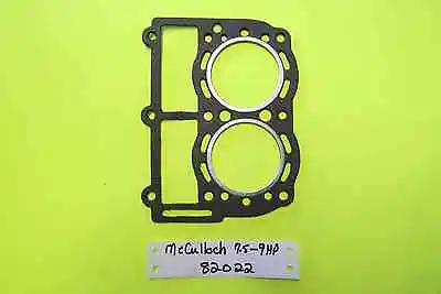 McCULLOCH 6 - 7.5 - 9 HP Outboard Head Gasket 82022 W/ Fire Ring NEW • $34.95