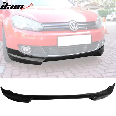 Fits 10-14 Volkswagen VW Golf 6 GTI RG Style Front Bumper Lip - PU • $116.99