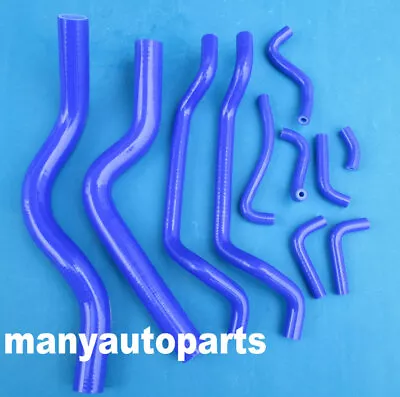 Silicone Radiator &Heater Hose Mitsubishi Eclipse GSX/GST 4G63T 1989-1994 BLUE • $58