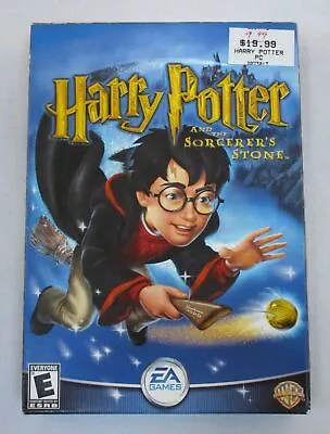 Harry Potter And The Sorcerer's Stone Computer Game PC CD-ROM Small Box SEALED • $39.99