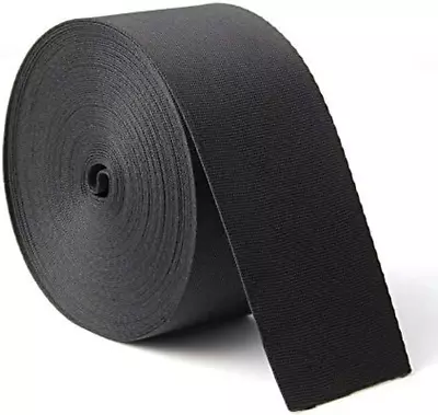 10 Yards 2 Inch Wide Black Nylon Heavy Duty Webbing Strap | 1 Roll 10 Yards 2  • $9.99