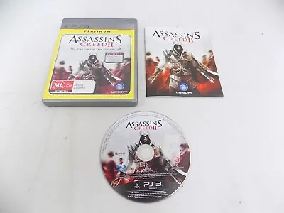 Mint Disc Playstation 3 Ps3 Platinum Assassin's Creed II 2 Game Of The Year -... • $4.90