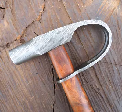 Rare 1845 Damascus  Solomon Anderson  Antique Blacksmith Anvil Hammer Vintage • $135