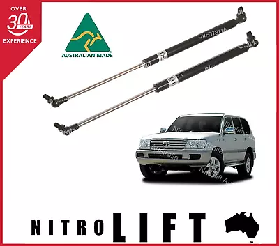$59.95 • Buy Suit TOYOTA LANDCRUISER 100 SERIES BONNET GAS STRUTS HDJ UZJ 1998-2007
