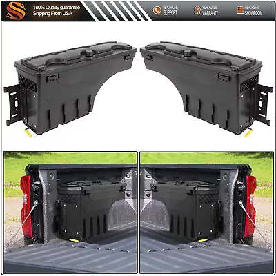 Truck Bed Storage Tool Box For Nissan 05-19 Frontier  04-15 Titan Swing Case L+R • $169.99