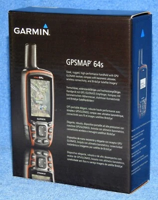 £195 • Buy Garmin GPSMAP 64s Rugged Handheld GPS, Boxed/complete/extras