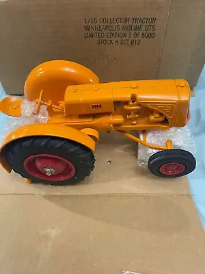 1/16 Minneapolis Moline UTS Tractor Limited Edition NIB Made By Spec-Cast • $105