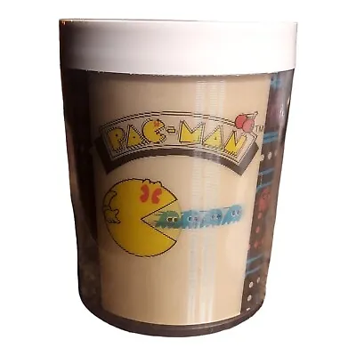 Vintage 1980 Pac Man Arcade Video Game Thermo Serv Plastic Coffee Cup 10oz Mug • $16.99