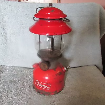 Vintage Coleman Camping Lantern  - Red - Made In The USA  (#5) • $0.99