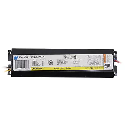 Universal Lighting 439-l-tc-p Magnetic Fluorescent Ballast 1-lamp F40t12 120v • $28.88