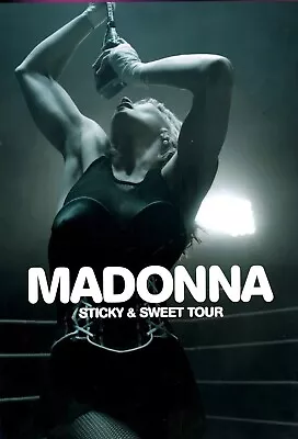 Madonna Sticky & Sweet 2009 Tour Concert Programme • £39.99