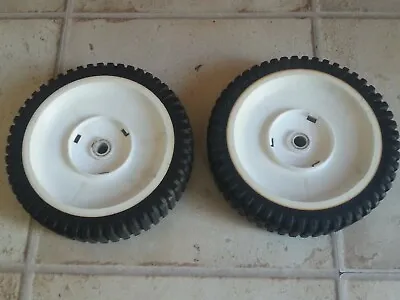 CHAMPION REAR WHEELS X2 For 20  Mower Spare Part ALLSO RALLY  • £12.99