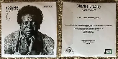 Charles Bradley Ain't It A Sin - CDS Ex / Ex • £15.99