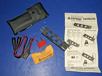 Amprobe Energizer - Model  A-45l  Red Shorting Cap  And Ral-4 Leads + Case • $29.95