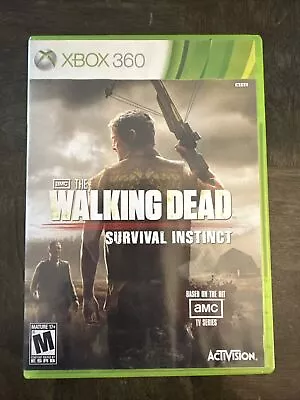 The Walking Dead: Survival Instinct (Xbox 360) Box And Disc • $6.50