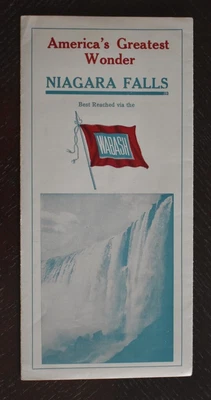 $9 • Buy Wabash Railroad 1915 Niagara Falls -Great Gorge Trip -EXC