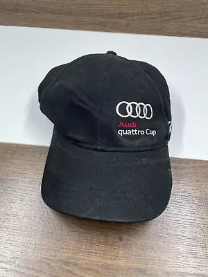 $22.39 • Buy Black Taylormade Audi Quattro Promo Hat Cap Strap Back Fast Cars