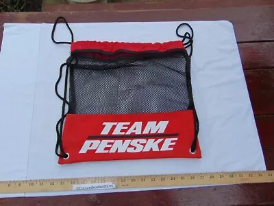 Vintage Team Penske Backpack Indianapolis 500 Fan VIP Suites Guest Mesh Racing  • $27.99