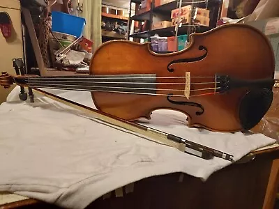 E R PFRETZSCHNER 15  VIOLA Made In MITTENWALD Copy Antonius Stradivarius.   • $475