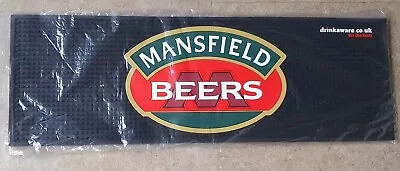 Pub Bar Runner Beer MANSFIELD Beers Drip Matt Breweriana NEW • £12.95