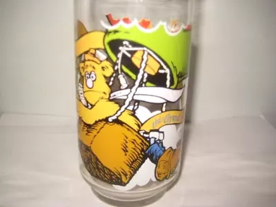 Vintage 1981 Henson Great Muppet Caper McDonalds Glass Kermit Fozzy Great Gonzo • $9.95