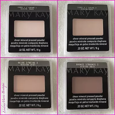 Mary Kay Sheer Mineral Pressed Powder - SELECT YOUR SHADE - NEW SHIPS FAST • $17.95